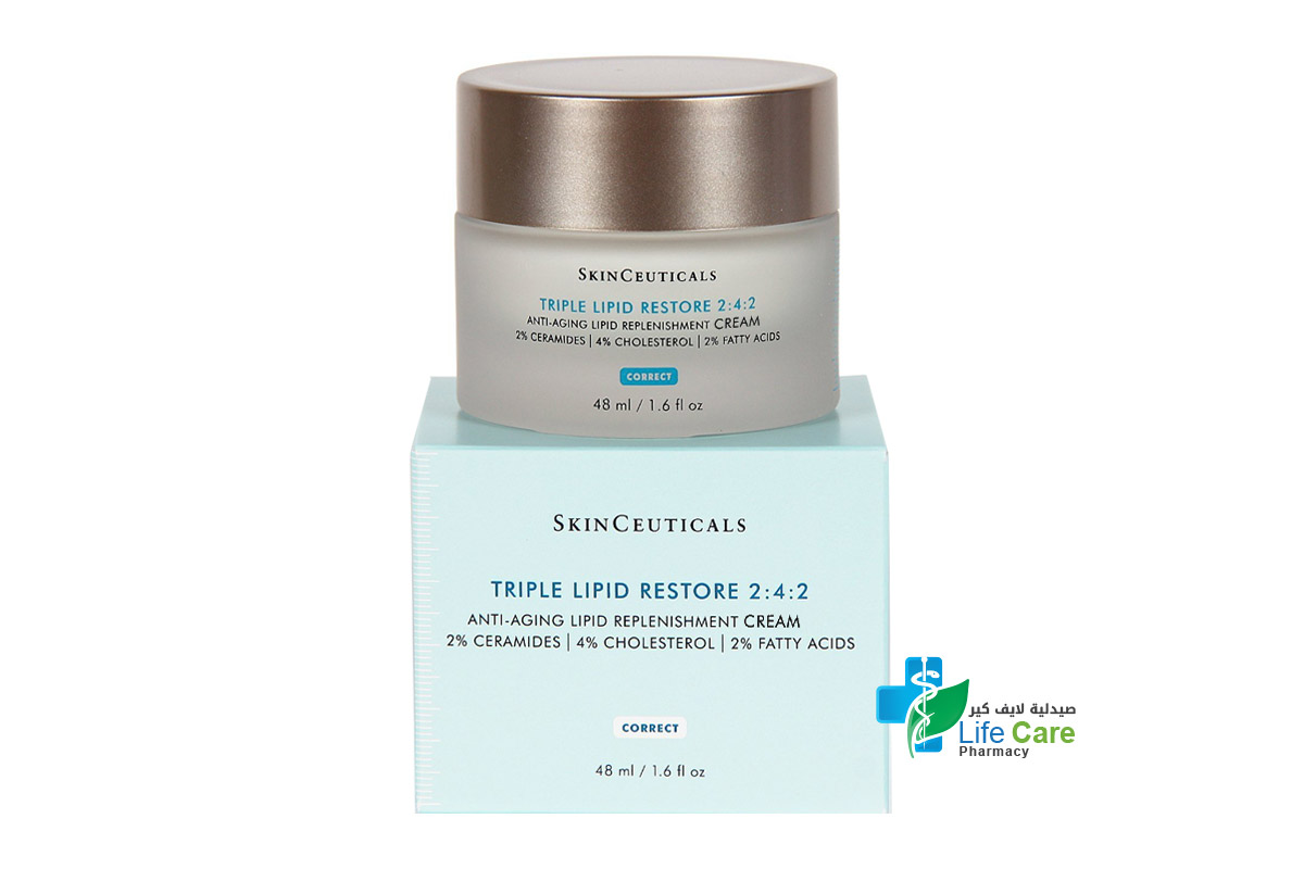 SKINCEUTICALS TRIPLE LIPID RESTORE 2.4.2 CREAM 48 ML - Life Care Pharmacy