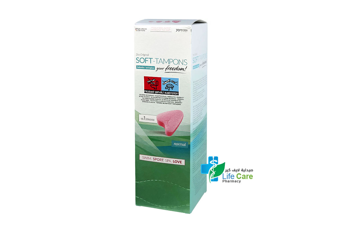 JOY DIVISION SOFT TAMPONS NORMAL 10 PCS - Life Care Pharmacy