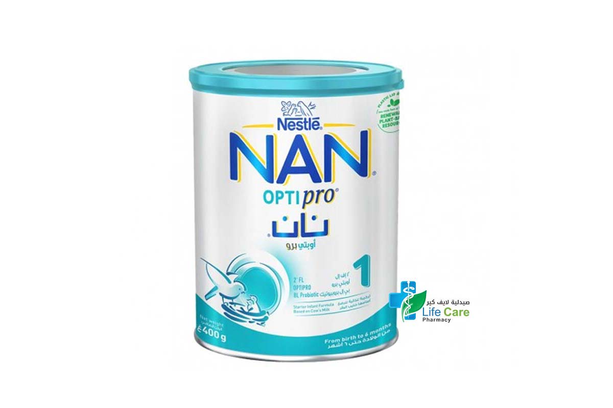 NAN OPTIPRO 1   400 GM - Life Care Pharmacy