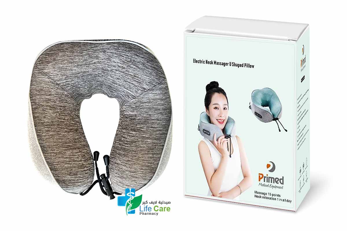 PRIMED ELECTRONIC NECK MASSAGER GRAY - Life Care Pharmacy