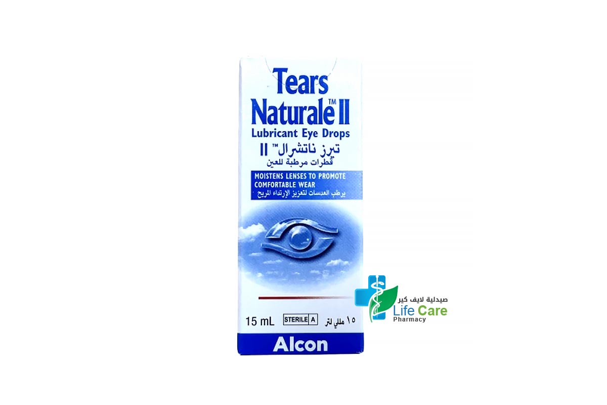 TEARS NATURALE LUBRICANT EYE DROPS 15 ML - Life Care Pharmacy