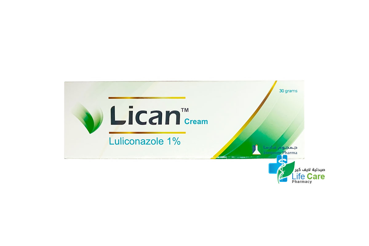 LICAN 1% CREAM 30 GM - Life Care Pharmacy