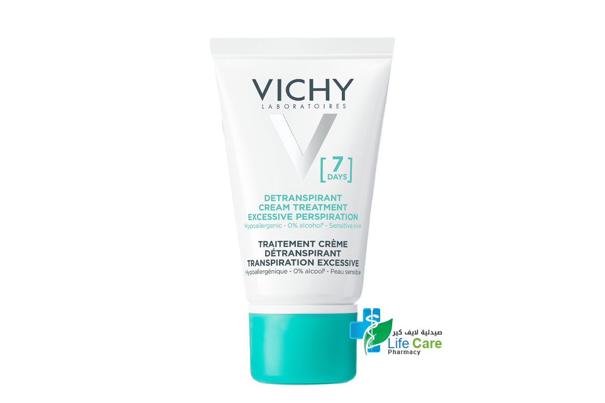 VICHY TRAITEMENT DEO CREAM 7 JOURS 30 ML - Life Care Pharmacy