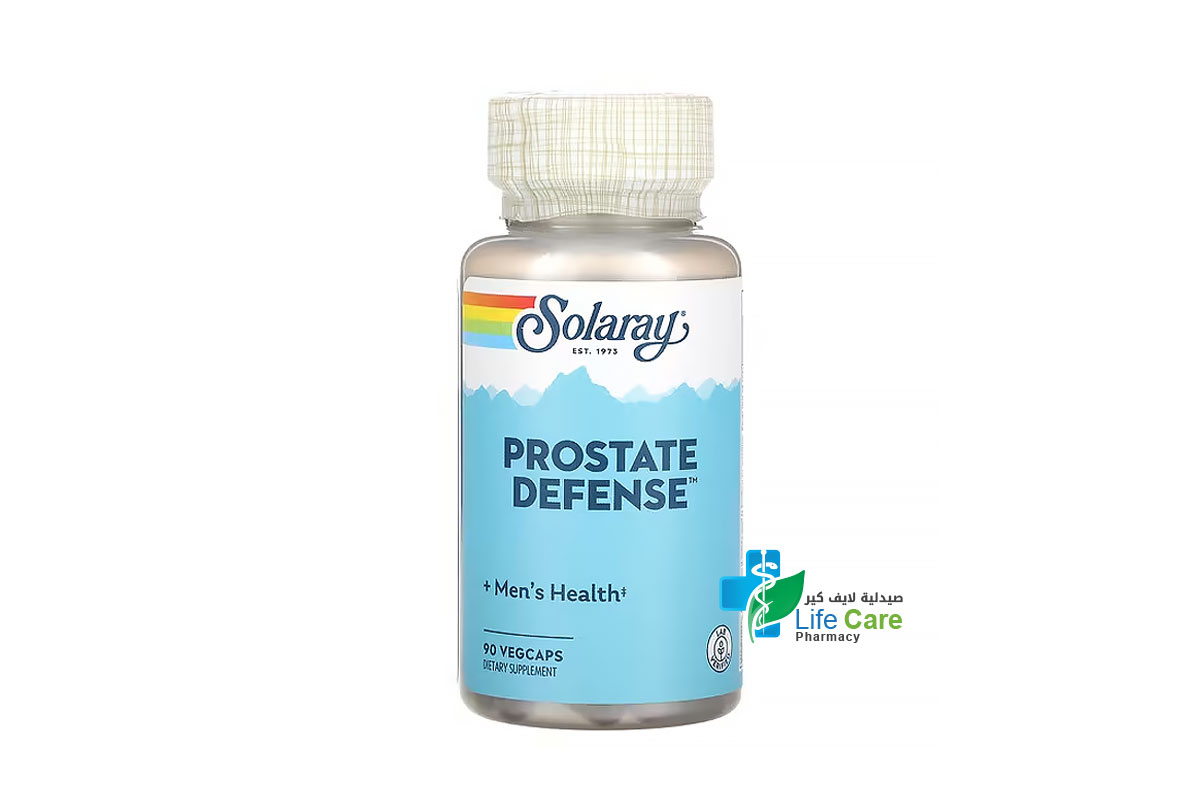 SOLARAY PROSTATE DEFENSE 250MG 90 VEGCAPS - Life Care Pharmacy