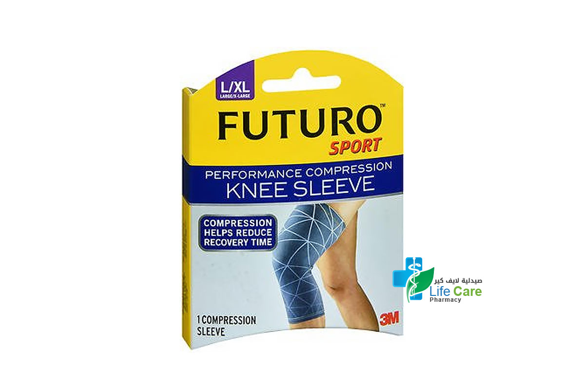 FUTURO KNEE SLEEVE COMPRESSION  L / XL 1 PCS - Life Care Pharmacy