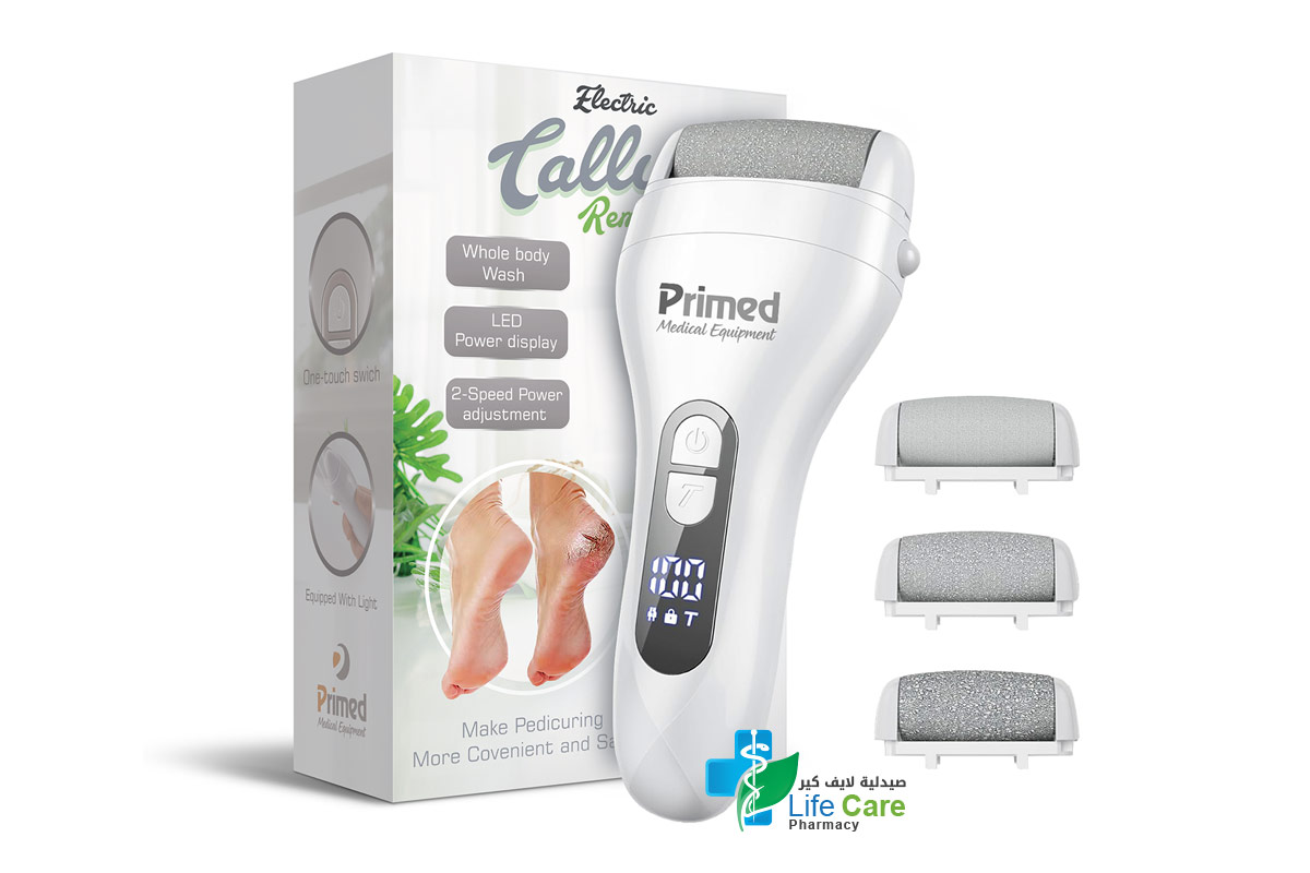 PRIMED ELECTRIC CALLUS REMOVER - Life Care Pharmacy