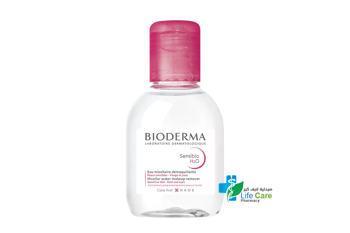 BIODERMA MAKE UP REMOVER SENSIBIO H2O 100 ML - Life Care Pharmacy