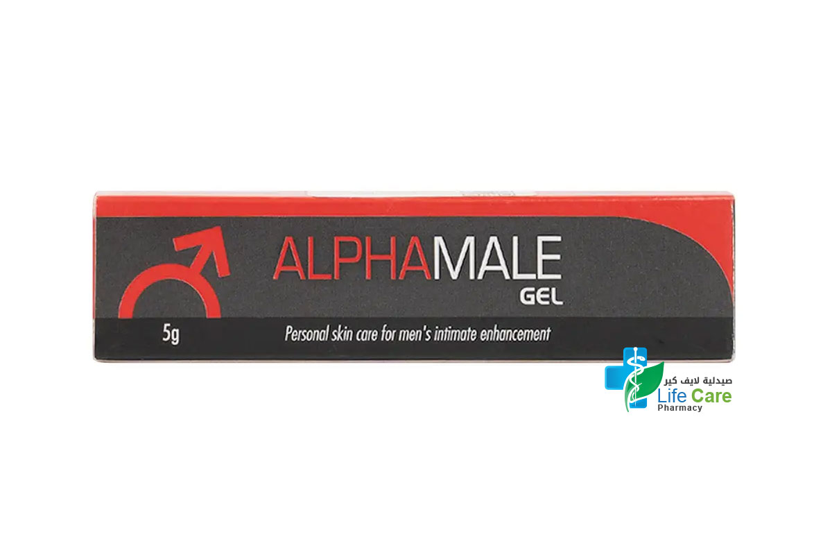 ALPHA MALE GEL 5 GM - Life Care Pharmacy