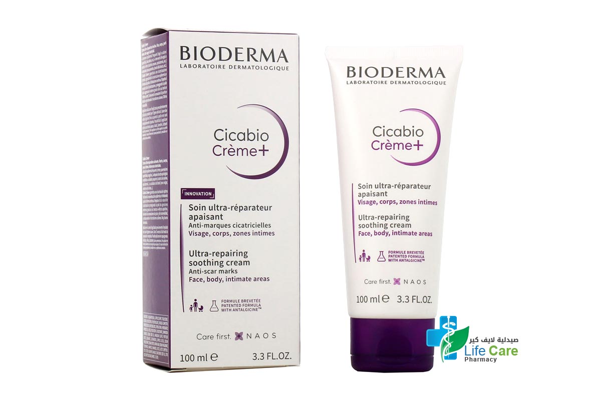 BIODERMA CICABIO PLUS INNOVATION CREAM 100 ML - Life Care Pharmacy