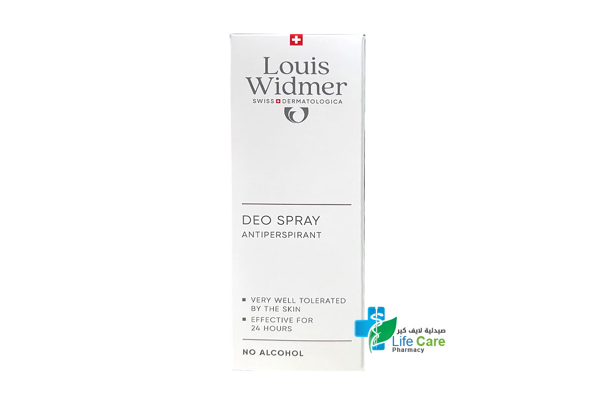 LOUIS WIDER DEO SPRAY 24 HOURS 75 ML - Life Care Pharmacy