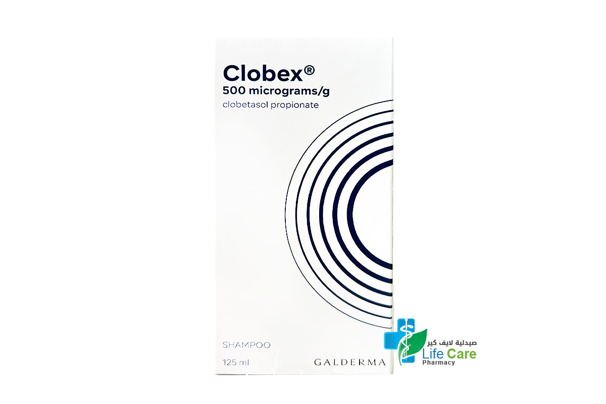 CLOBEX SHAMPOO 125ML - Life Care Pharmacy