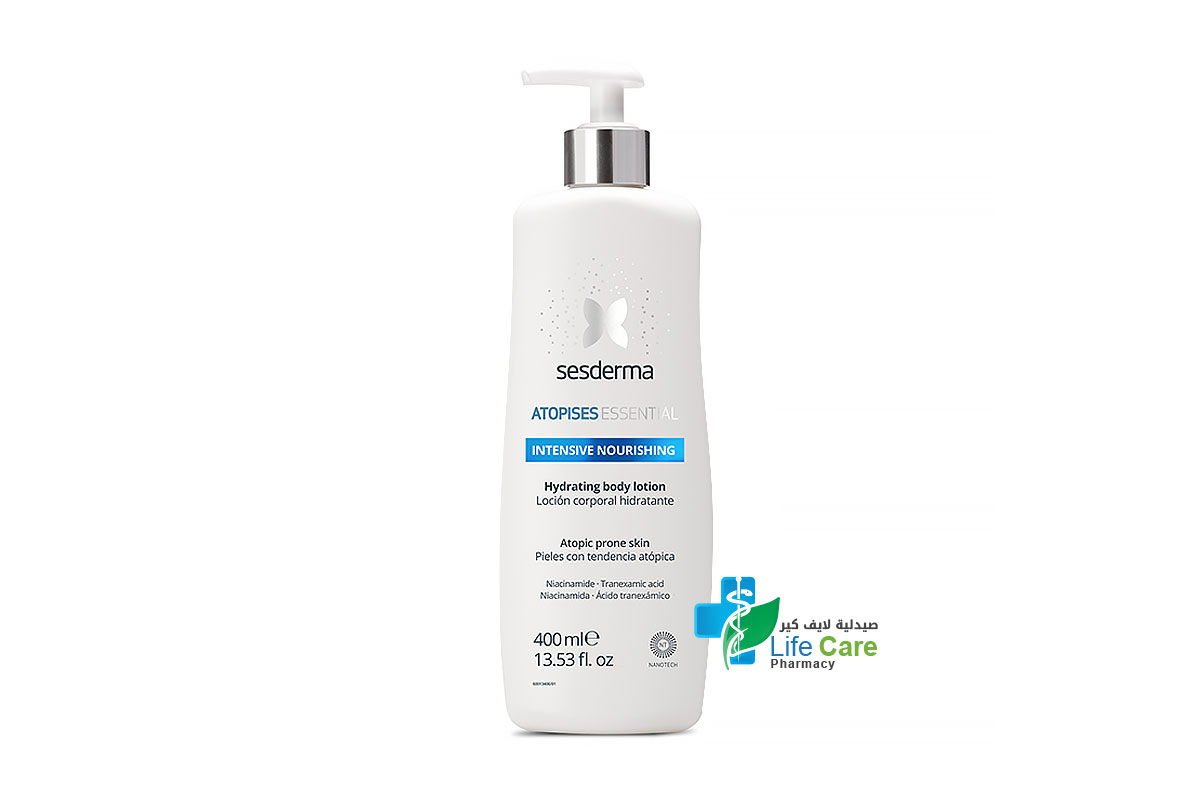 SESDERMA  ATOPISES ESSENTIAL HYDRATING BODY LOTION 400 ML - Life Care Pharmacy