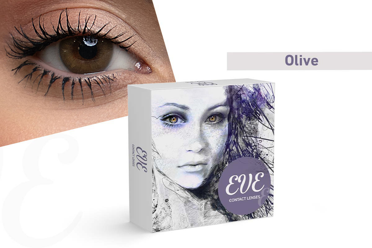 EVE LENSES MONTHLY GREEN OLIVE - Life Care Pharmacy