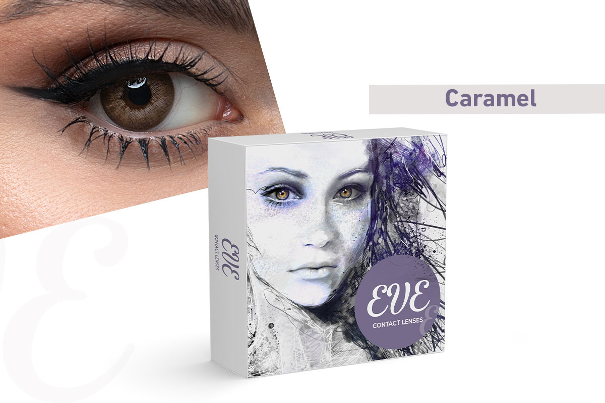 EVE LENSES MONTHLY BROWN CARAMEL - Life Care Pharmacy