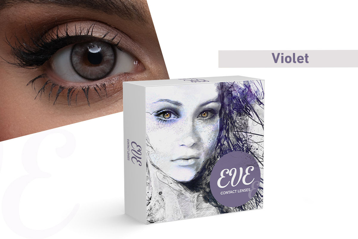 EVE LENSES MONTHLY GRAY VIOLET - Life Care Pharmacy