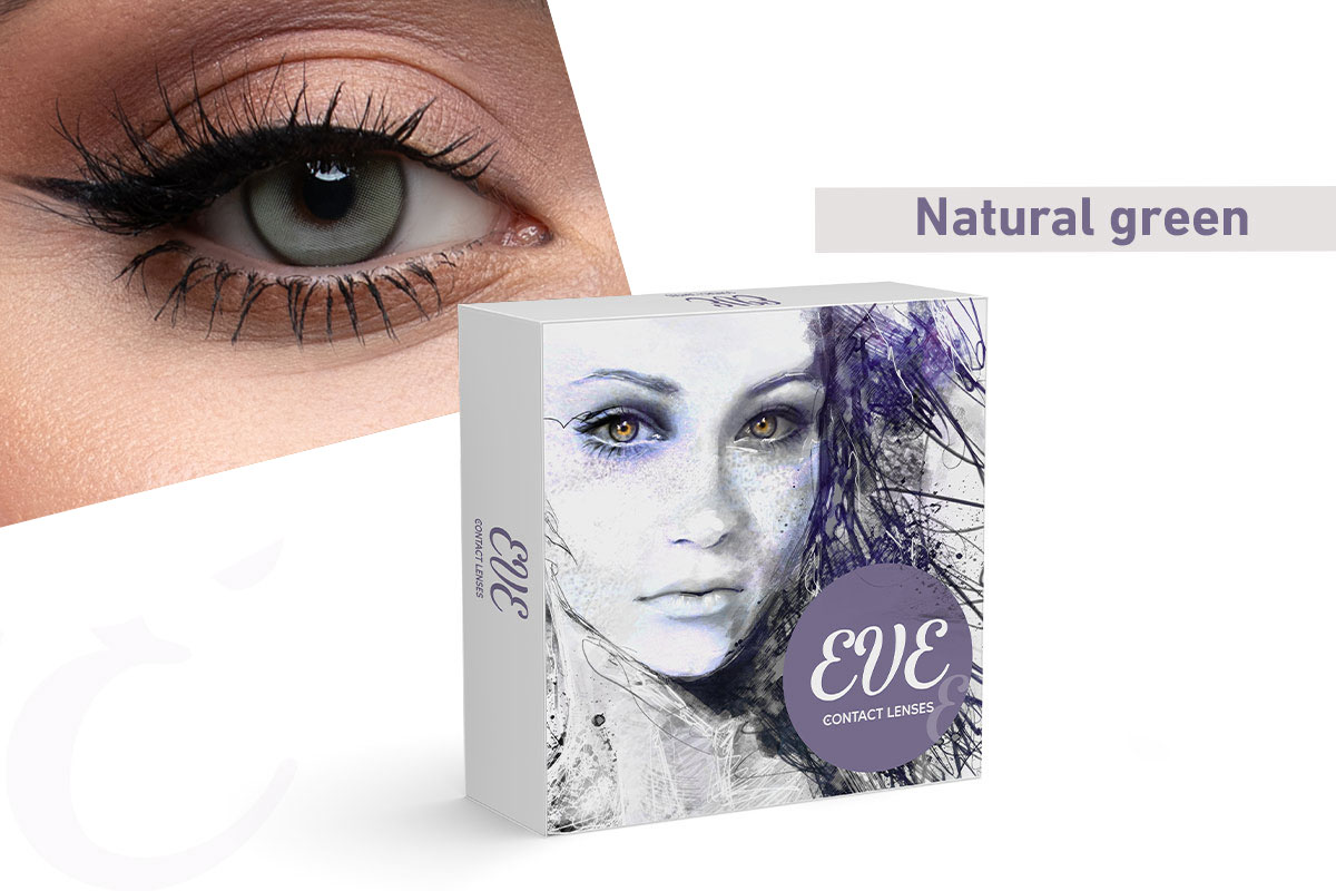 EVE LENSES MONTHLY NATURAL GREEN - Life Care Pharmacy