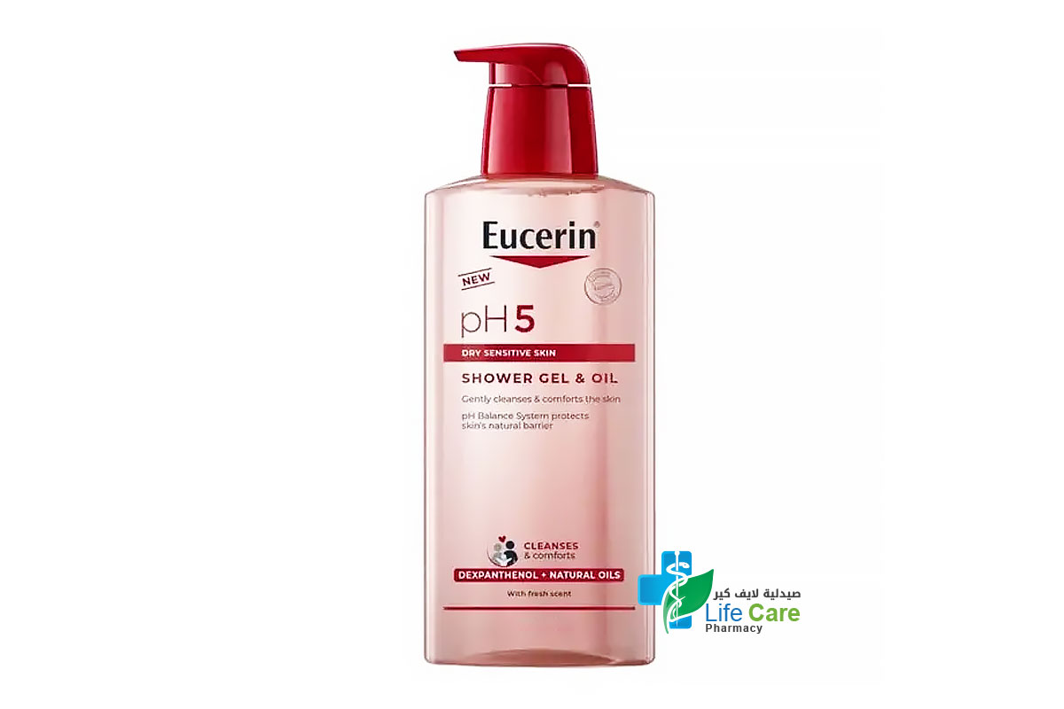 EUCERIN PH5 SHOWER OIL 400ML - Life Care Pharmacy