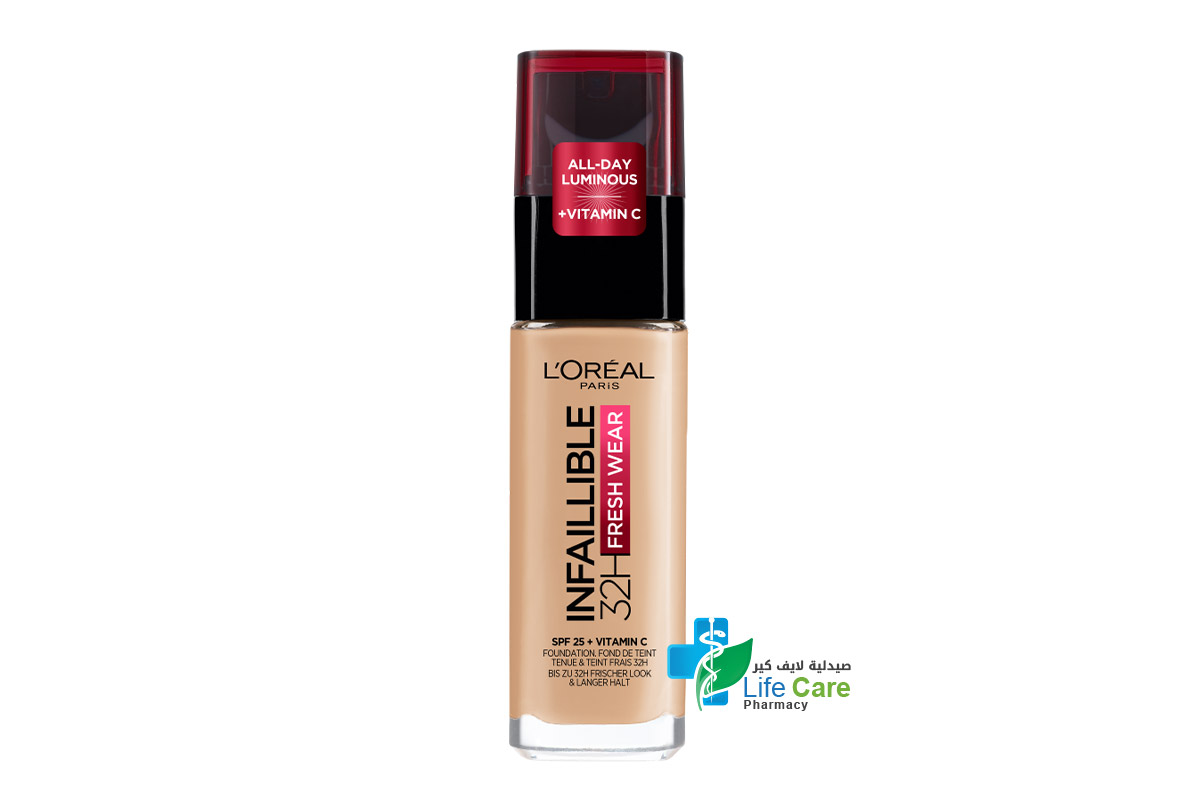 لوريال انفاليبل 32 ساعة FDT 120 فانيلا 30 مل - صيدلية لايف كير