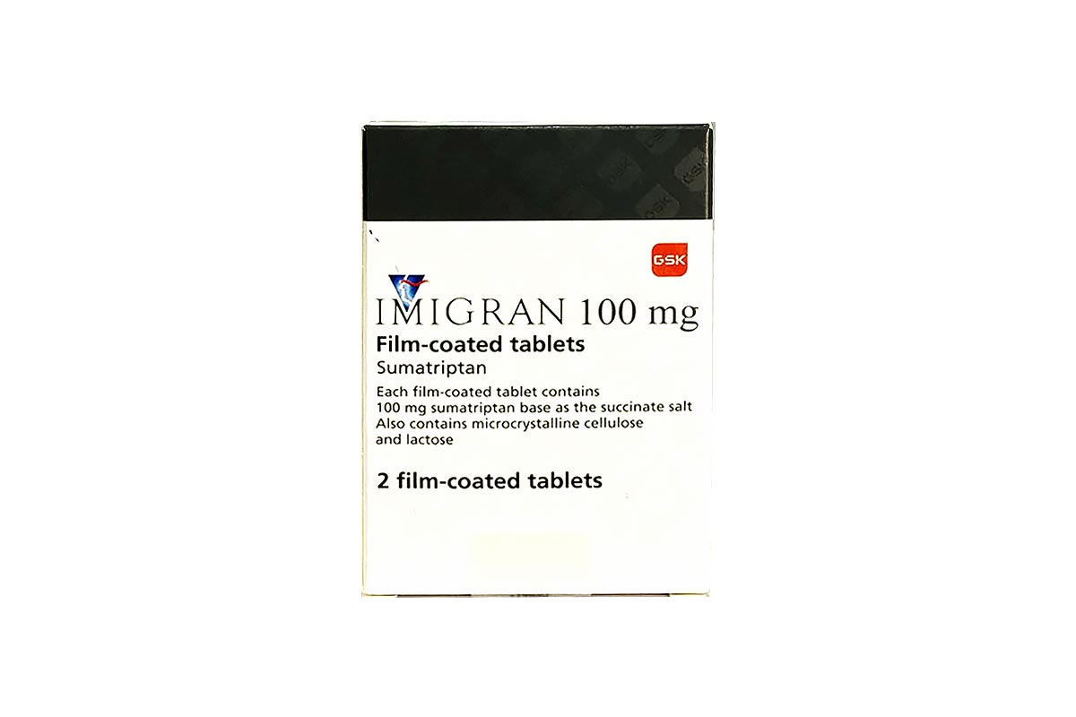 IMIGRAN 100MG 2 TABLETS - Life Care Pharmacy