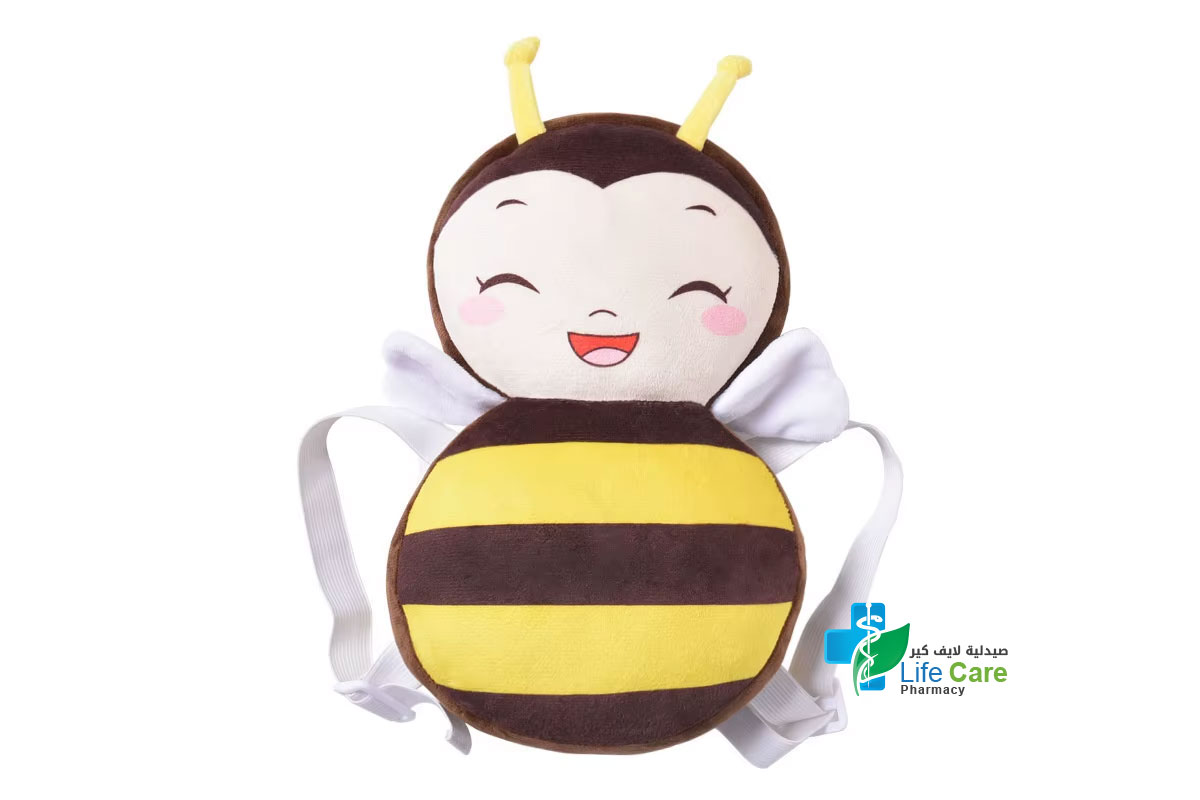 براى ميد مخدات حماية رأس الطفل لون بنى مع أصفر - صيدلية لايف كير