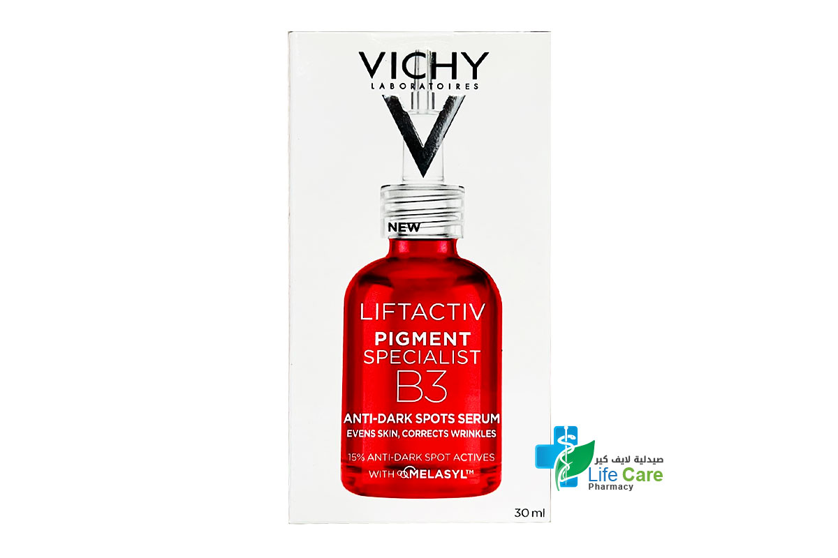 VICHY LIFTACTIV SPECIALIST B3 SERUM 30ML - Life Care Pharmacy