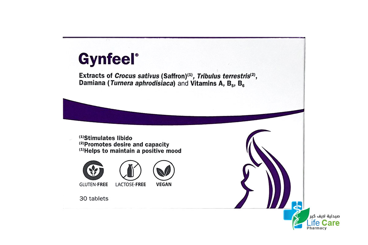 GYNFEEL 30 TABLETS - Life Care Pharmacy