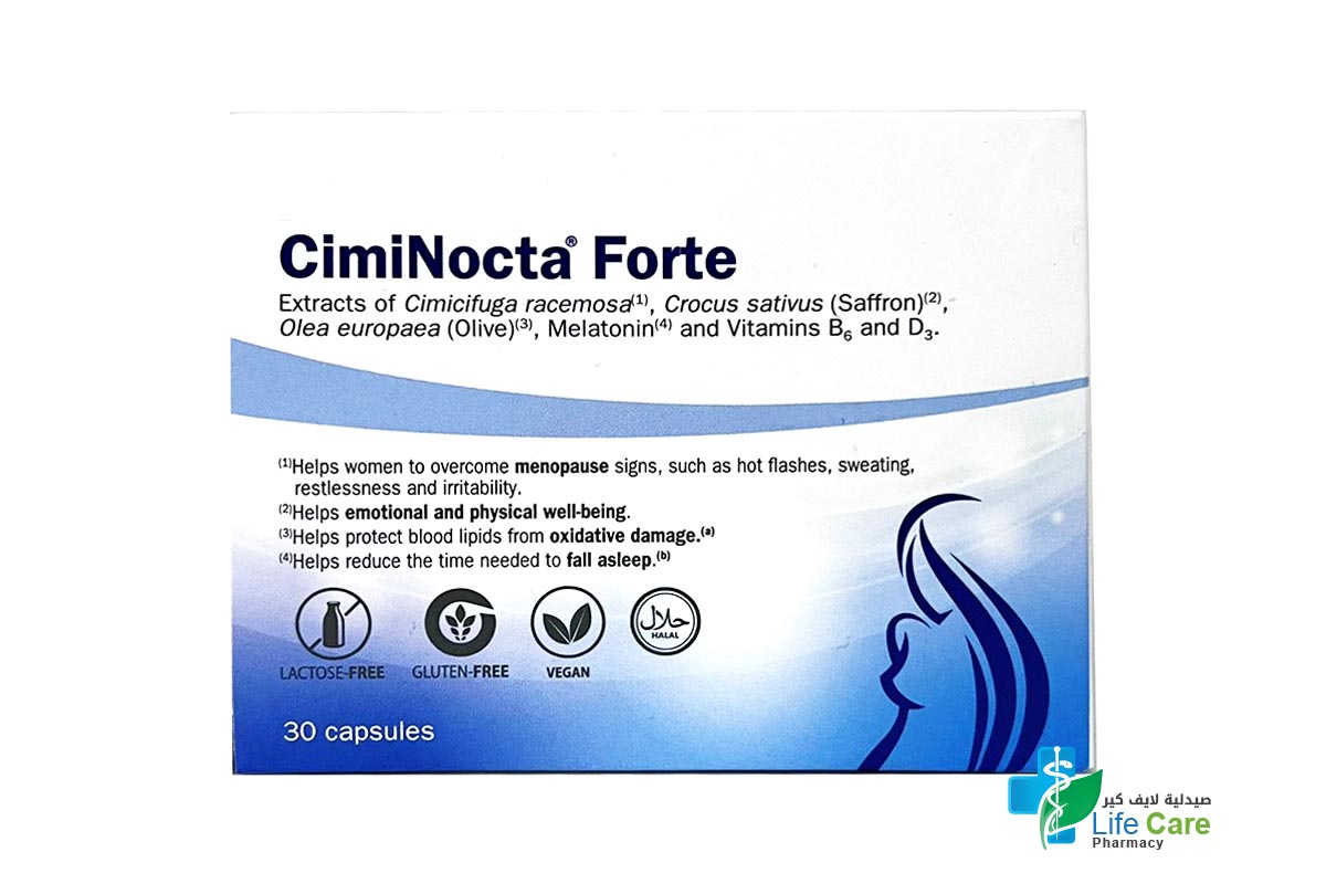 CIMINOCTA FORTE 30 CAPSULES - Life Care Pharmacy