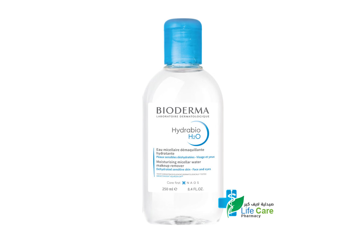 BIODERMA HYDRABIO H2O BLUE 250 ML - Life Care Pharmacy