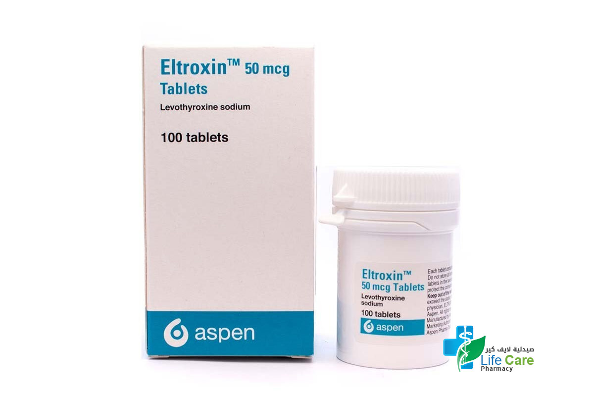 التروكسين 50 مكجم 100 قرص - صيدلية لايف كير