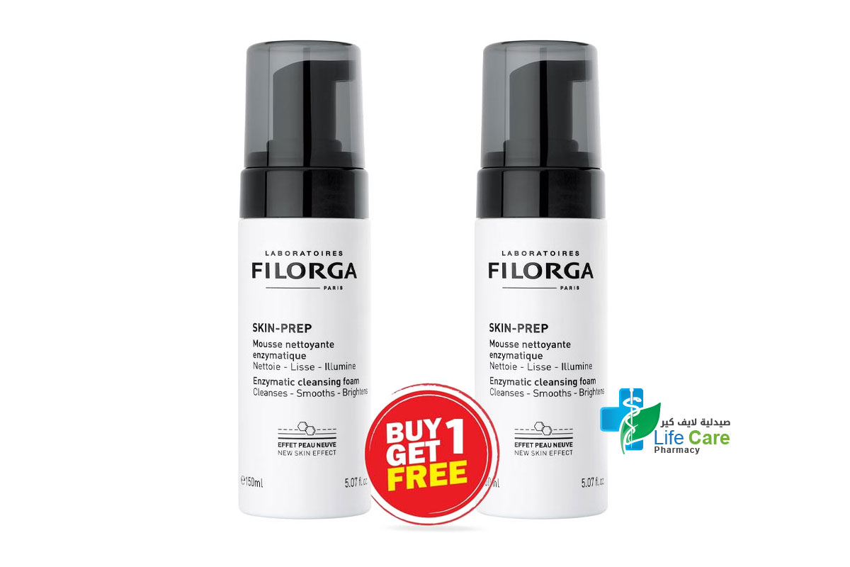 FILORGA SKIN PREP ENZYMATIC CLEANSING FOAM 150 ML - Life Care Pharmacy