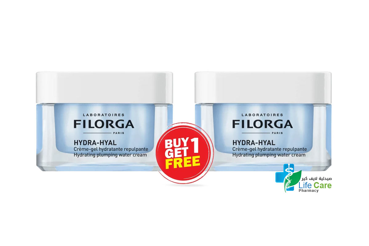 FILORGA HYDRA HYAL GEL WATER CREAM 50ML - Life Care Pharmacy