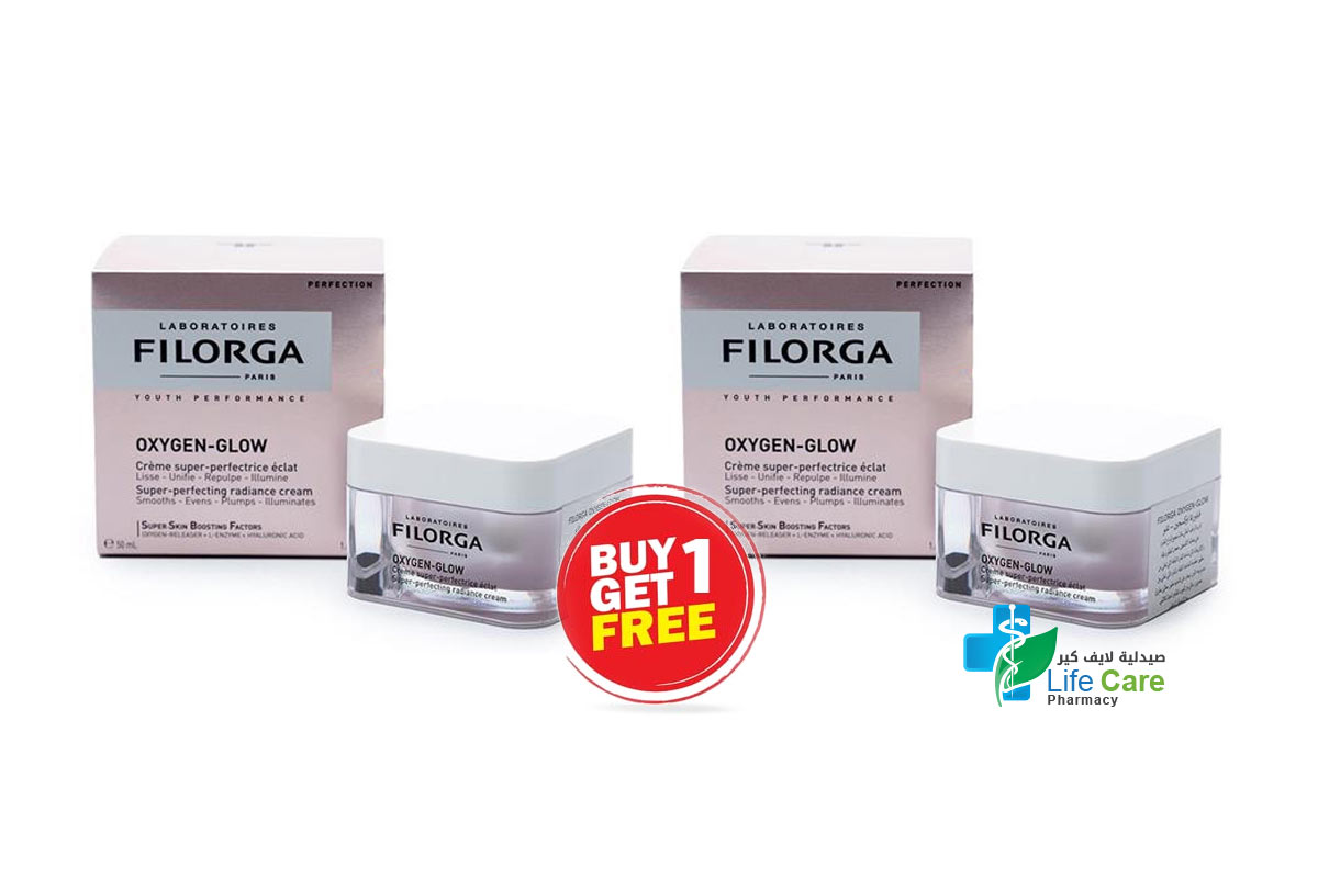 FILORGA OXYGEN GLOW CREAM 50 ML - Life Care Pharmacy