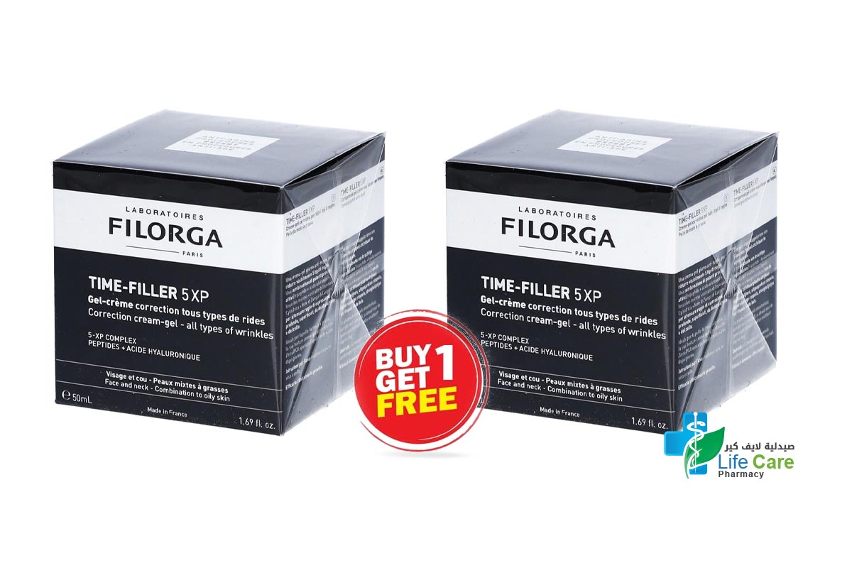 فيلورجا تايم فيلير 5 اكس بي جل 50 مل - صيدلية لايف كير