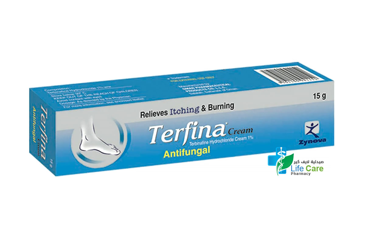 TERFINA CREAM 15 GM - Life Care Pharmacy