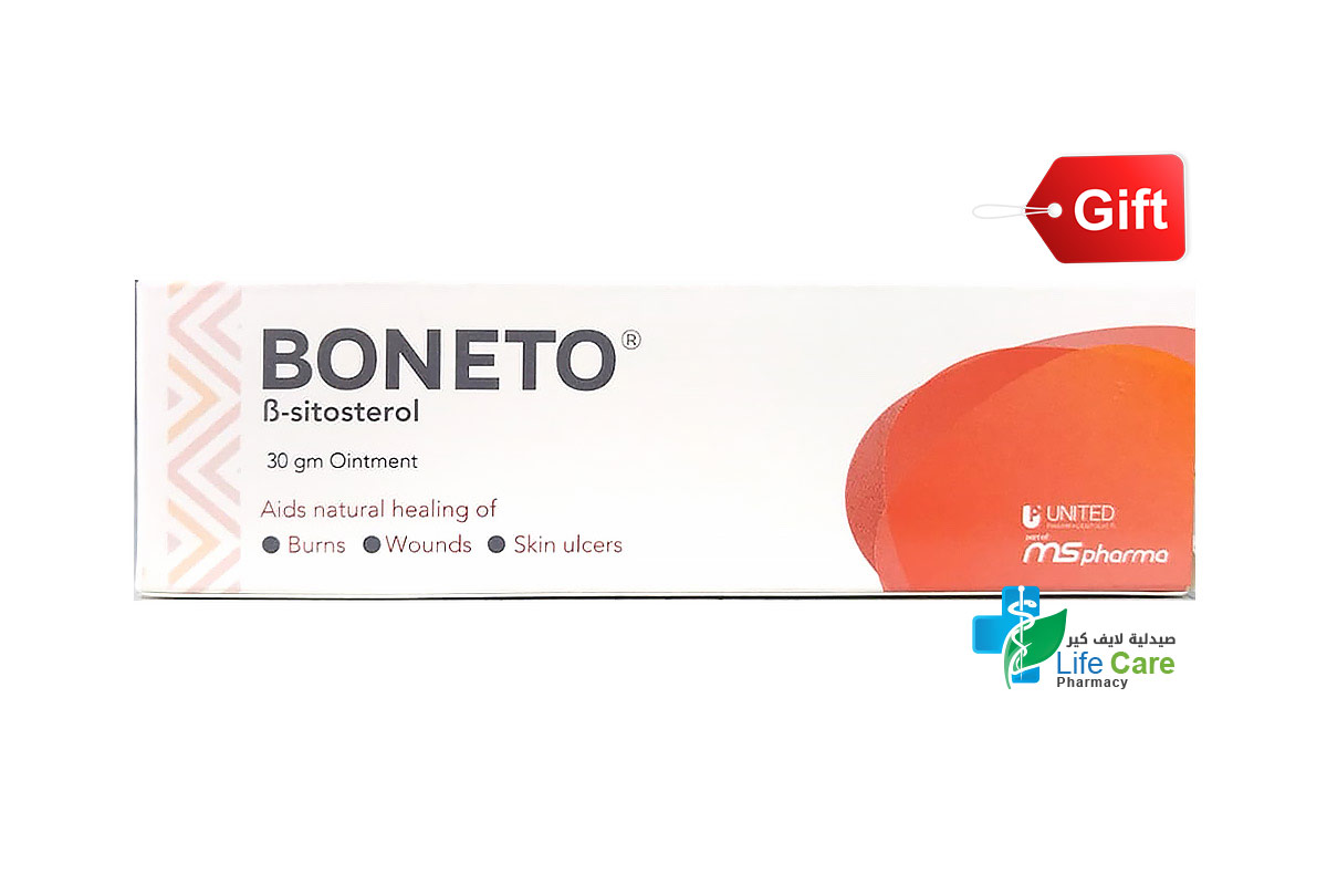 GIFT BONETO OINTMENT 30 GM - Life Care Pharmacy