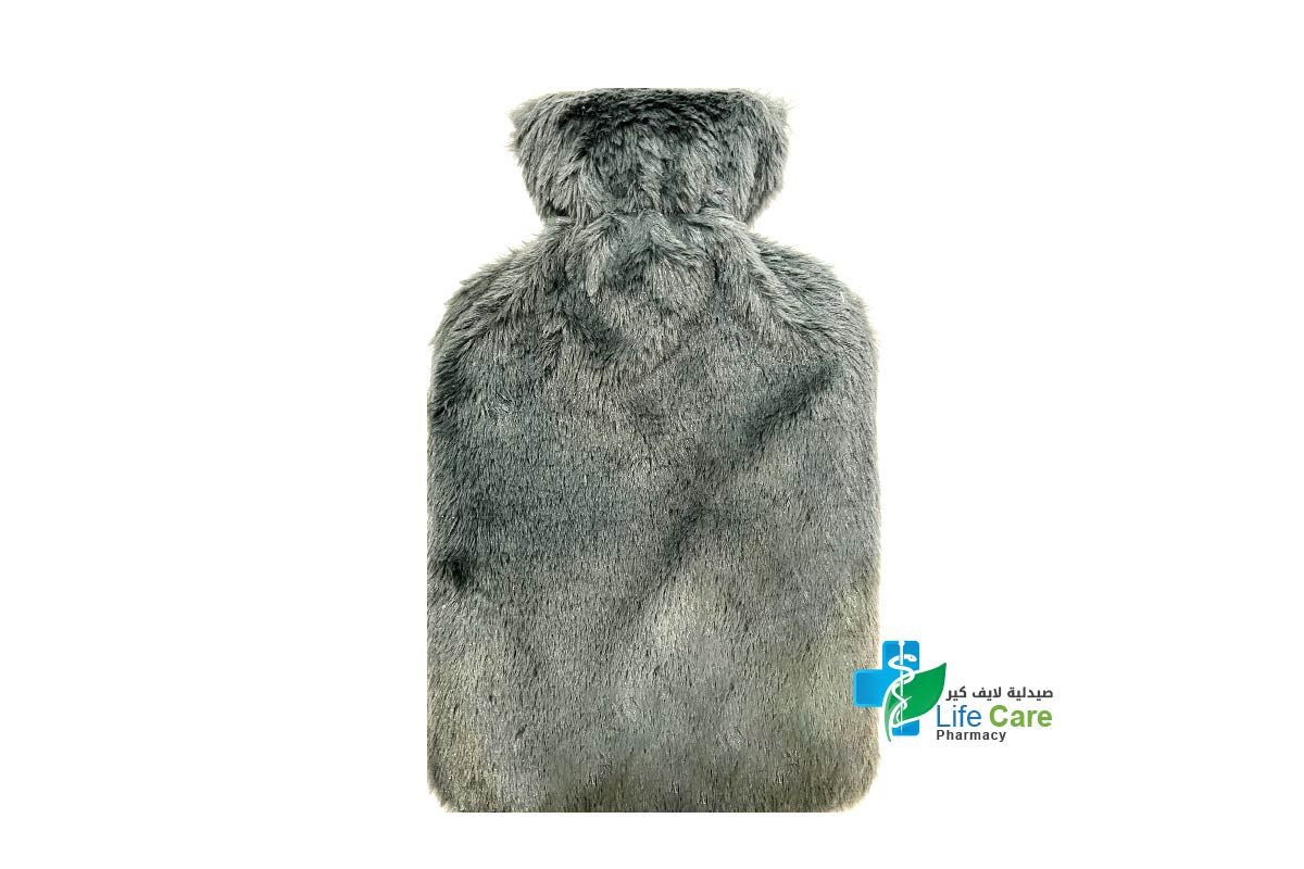 PRIMED HOT WATER BAG COVERED GRAY 2 LITER - Life Care Pharmacy