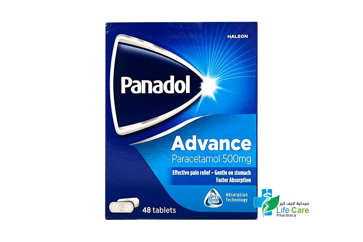 PANADOL ADVANCE 500 MG 48 TAB - Life Care Pharmacy