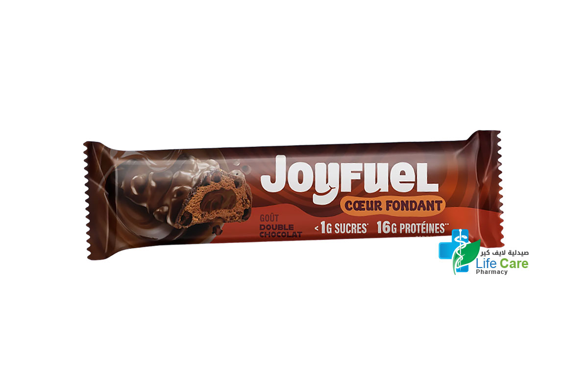 JOYFUEL PROTEIN BAR DOUBLE CHOCOLATE FLAVOUR 50 GM - Life Care Pharmacy