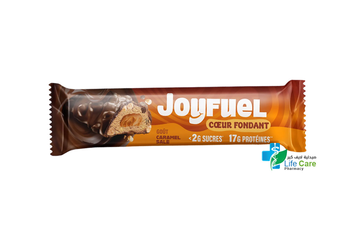 JOYFUEL PROTEIN BAR SALTED CARAMEL FLAVOUR 50 GM - Life Care Pharmacy