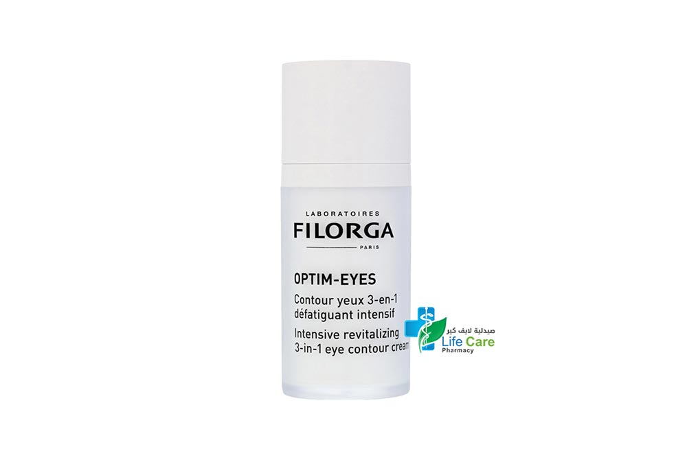 فيلورجا اوبتيم اي كريم علاج الهالات السوداء تحت العين 15 مل - صيدلية لايف كير
