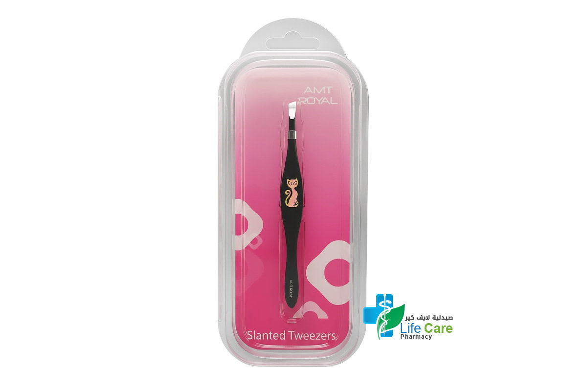 ايه ام تي رويال ملقط الحواجب المائل 118 - صيدلية لايف كير