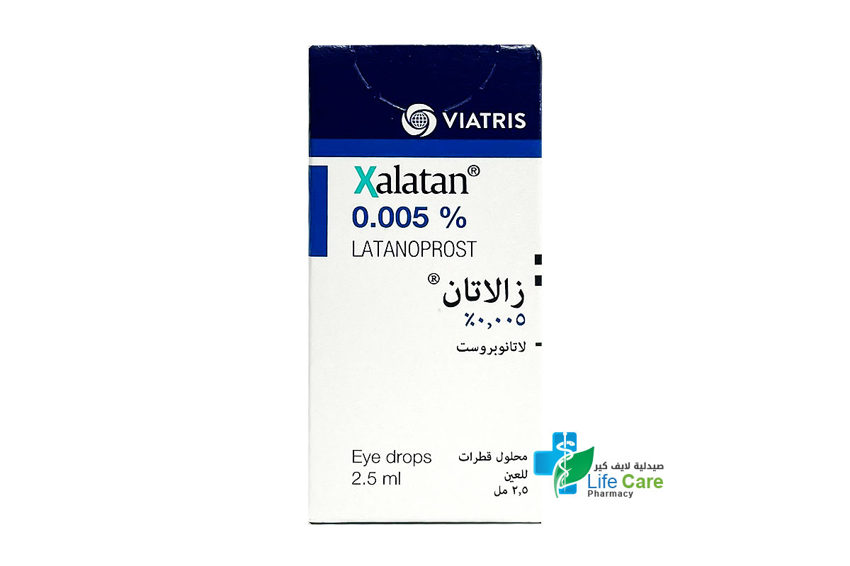 XALATAN 0.005% 2.5 ML EYES DROPS - Life Care Pharmacy