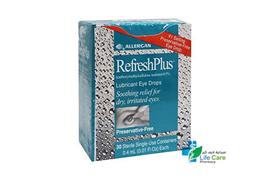 REFRESH PLUS LUBRICANT EYES DROPS 30 AMPULES